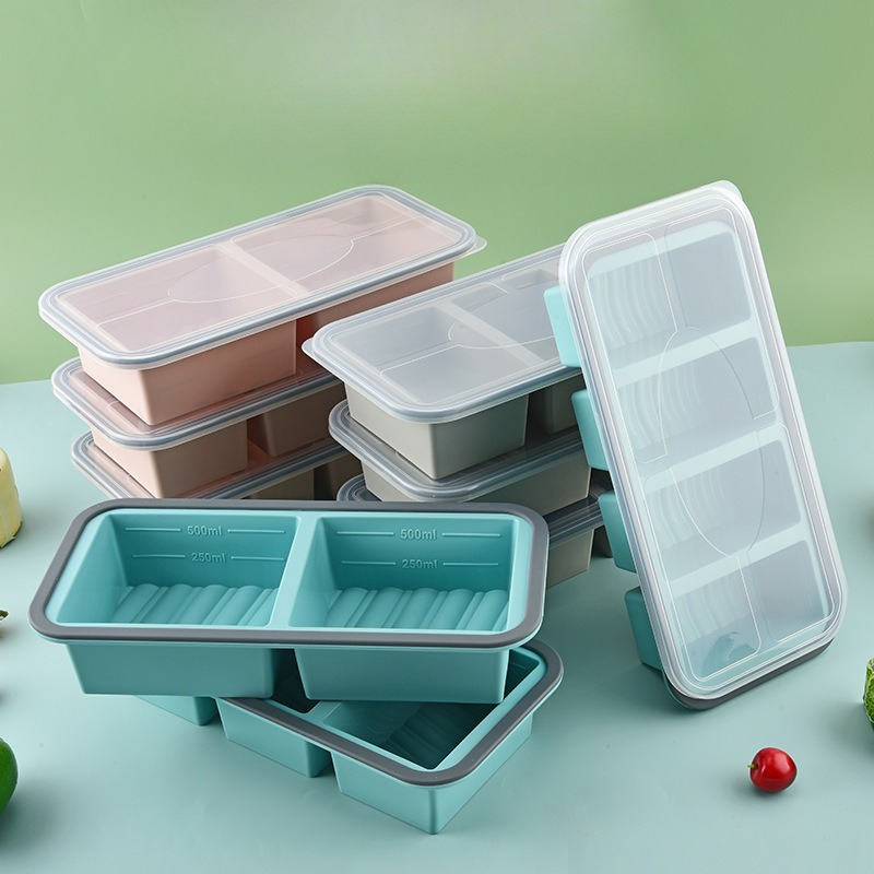Meal Prep Template - Souper Cubes, Moules de Congélation en