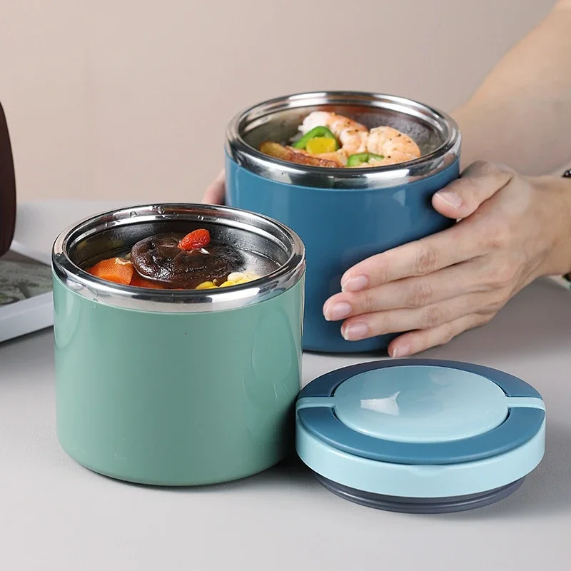 Meal Preparation - Pot alimentaire isolé de 630/1000ml, boîte