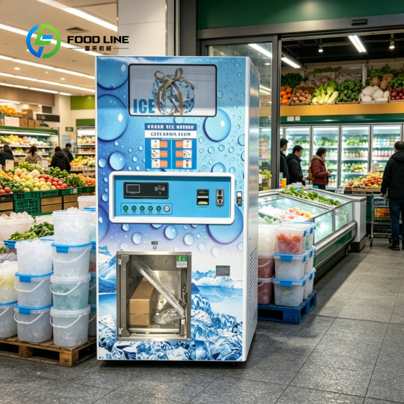 Meal Prep Vending Machine - Distributeur automatique intelligent de glace comestible