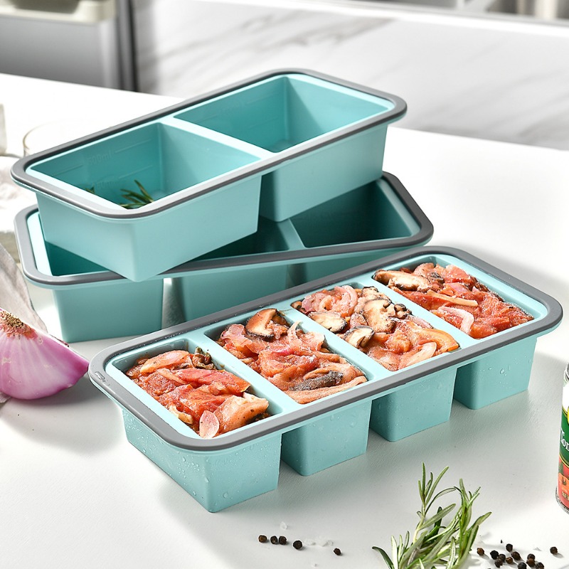 Meal Prep Template - Grandes moules à glaçons pour congélateur