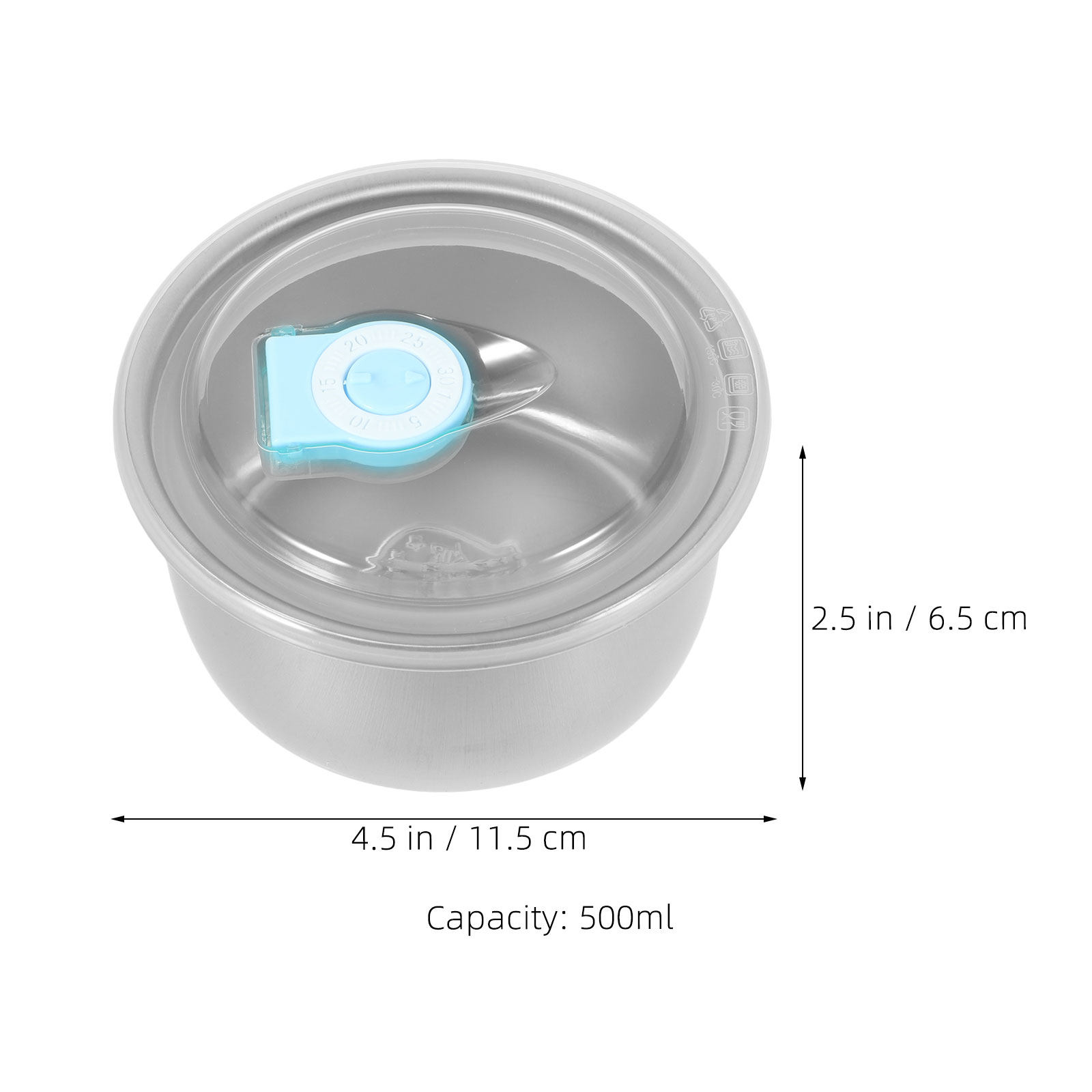 Meal Prep Bowl - Lot de 6 boîtes à glace