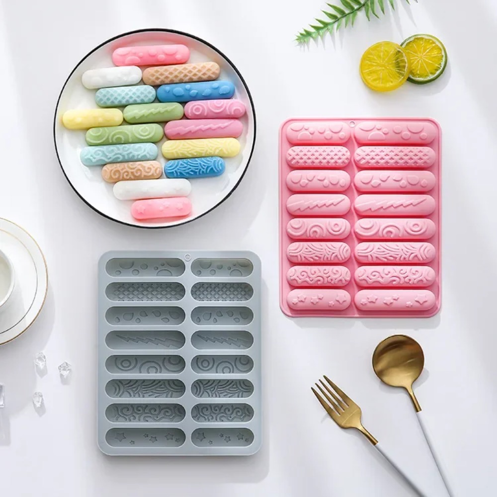 Meal Prep Template - Moule en silicone à 16 cavités