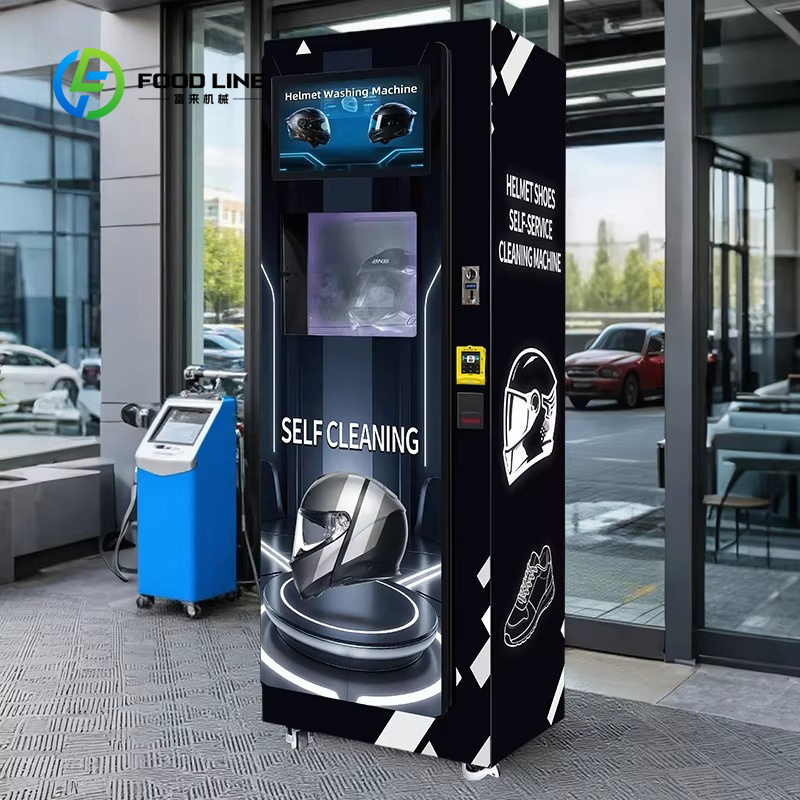 Meal Prep Vending Machine - Distributeur automatique de nettoyage de chaussures