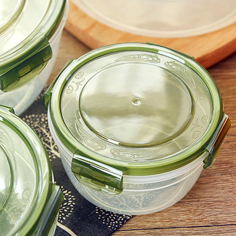 Boîte de rangement ronde en pl - Meal Prep Glass Containers Oven Safe avis et prix