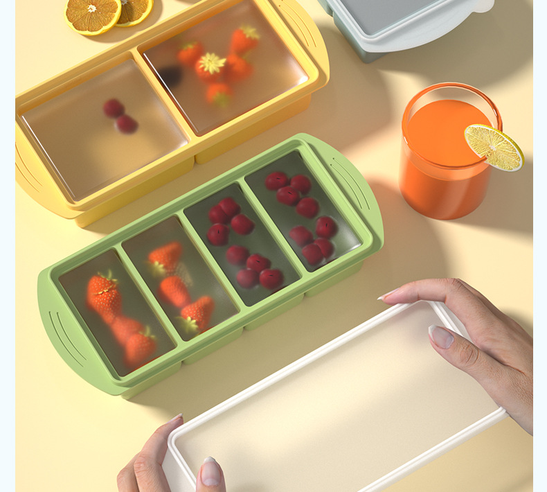Bac de congélation en silicone - Meal Prep Template avis et prix