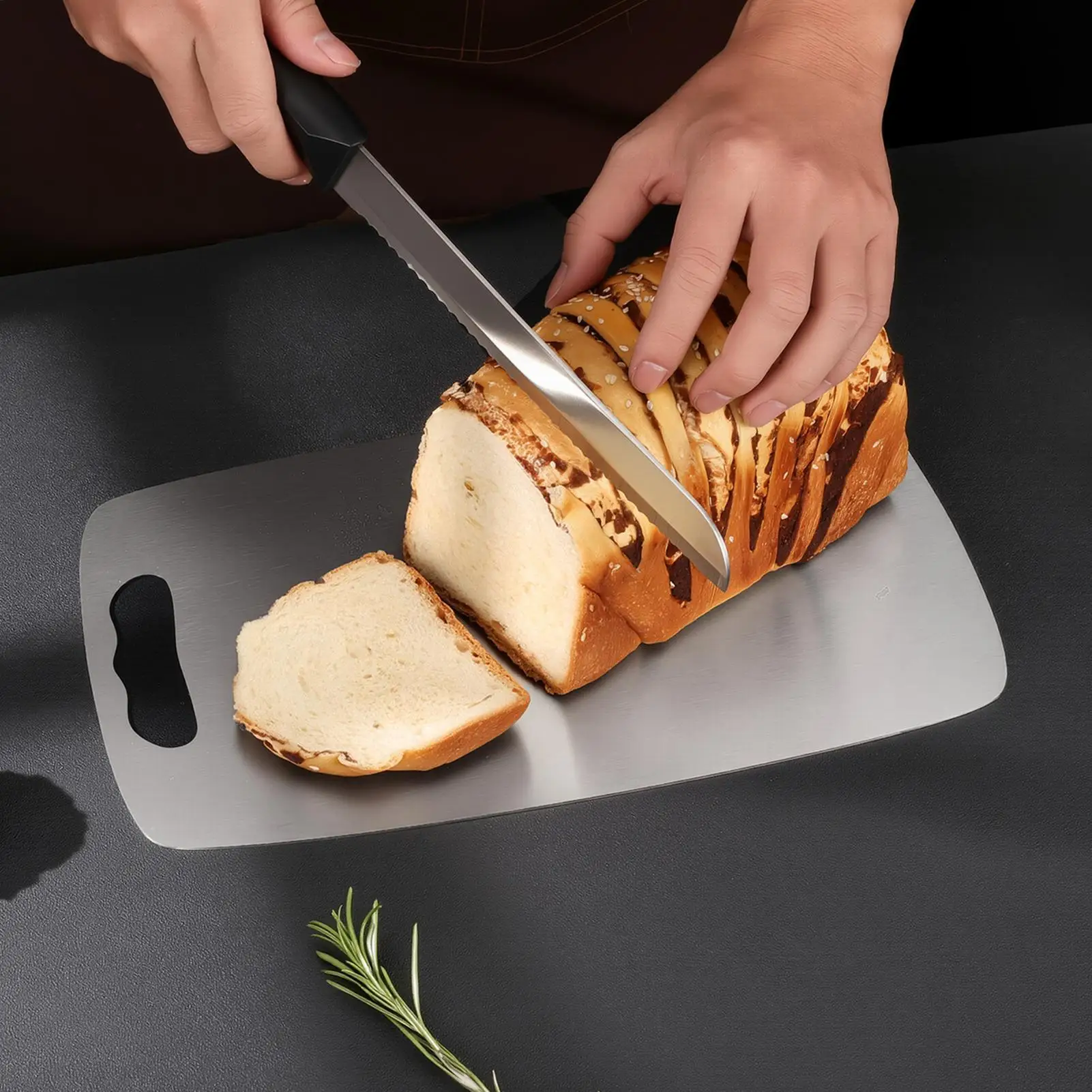 Planche à découper en acier in - Meal Prep Chicken avis et prix