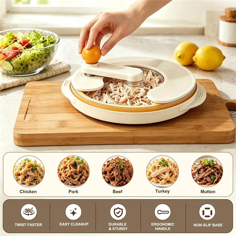 AAAN-Outil manuel pour déchire - Meal Prep Chicken avis et prix