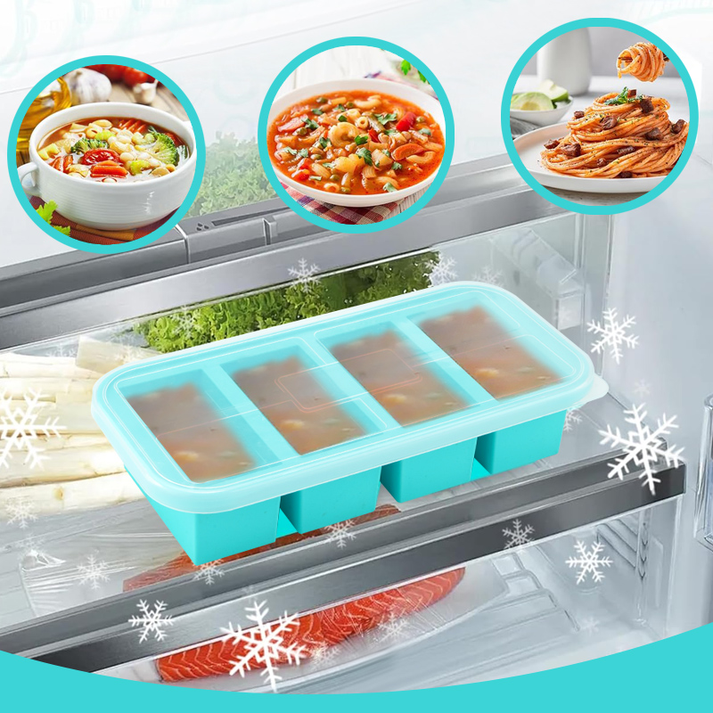 4 moules de congélation recouv - Meal Prep Template avis et prix