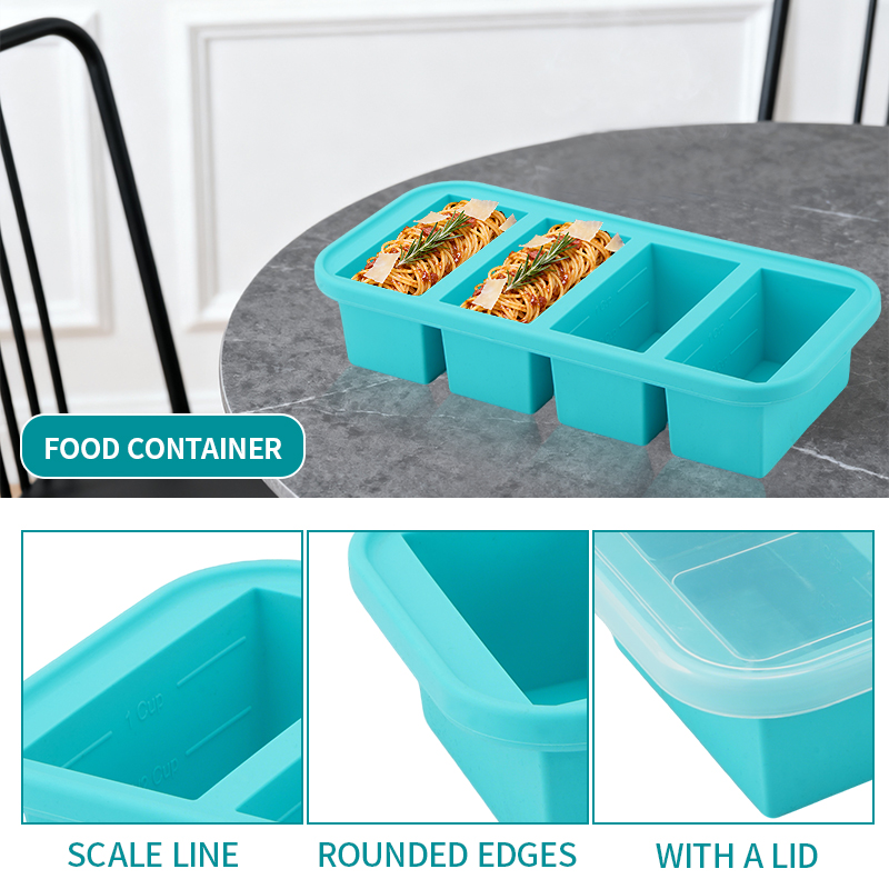 Plateau de congélation en Sili - Meal Prep Template avis et prix