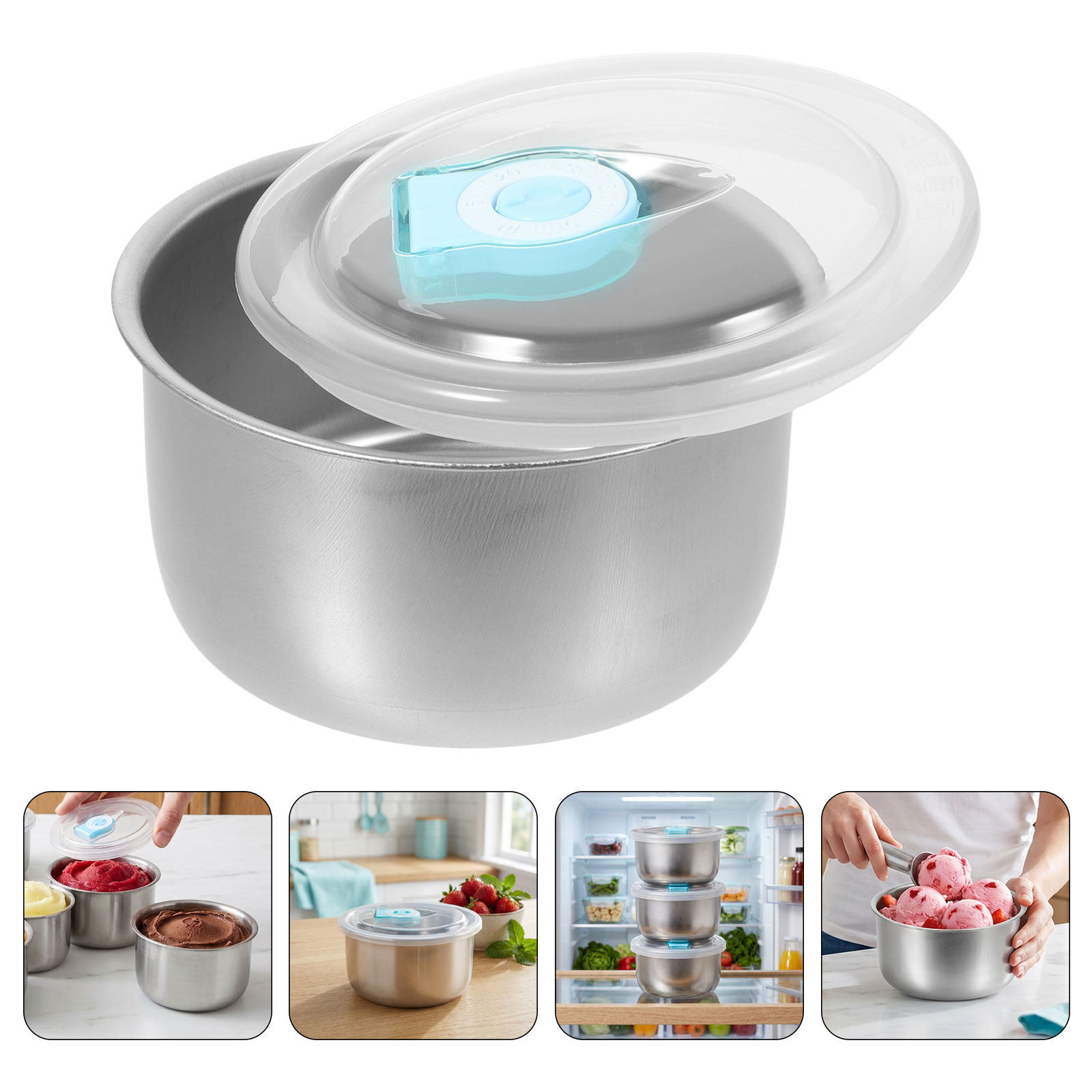 Lot de 6 boîtes à glace maison - Meal Prep Bowl avis et prix