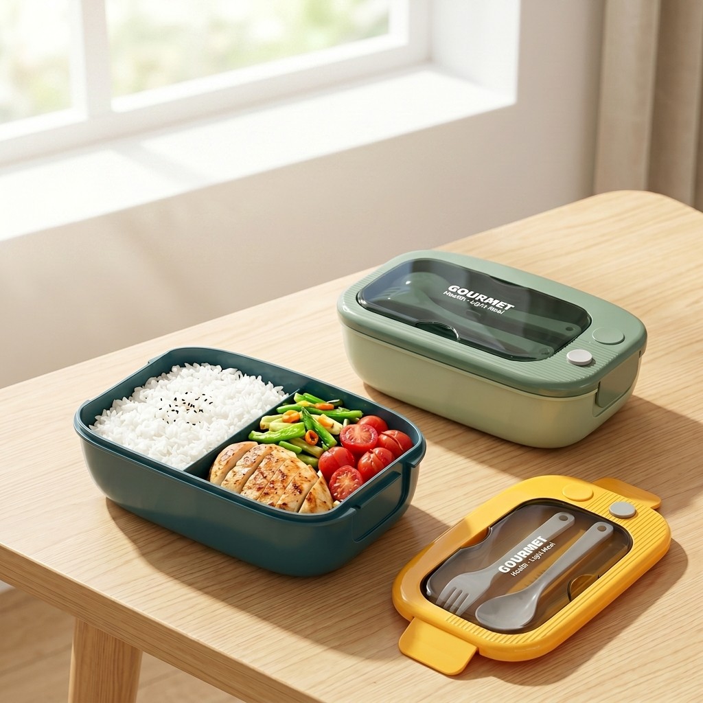 Boîte à bento en plastique mic - Meal Preparation avis et prix