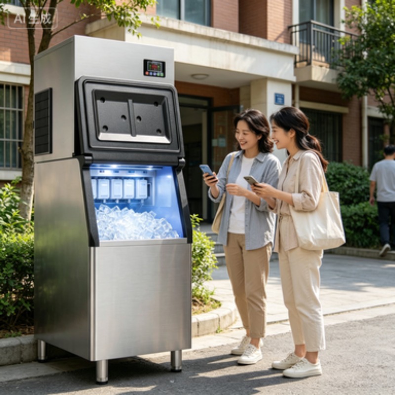Machine à glaçons commerciale  - Meal Prep Vending Machine avis et prix