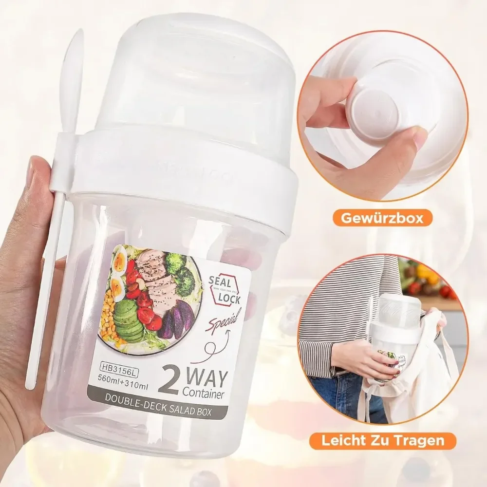 Tasse à salade, tasses de peti - Meal Preparation avis et prix