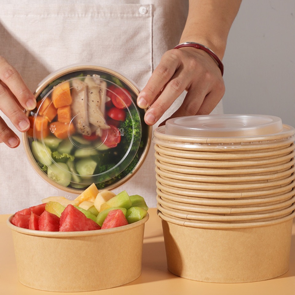 5/10/20PCS Bols en papier kraf - Meal Prep Noodles avis et prix