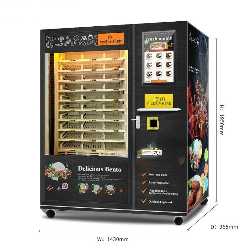 Vente flash : machine distribu - Meal Prep Vending Machine avis et prix