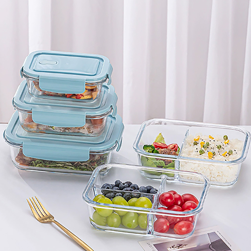 Boîte à Bento en verre à haute - Meal Prep Glass Containers Oven Safe avis et prix