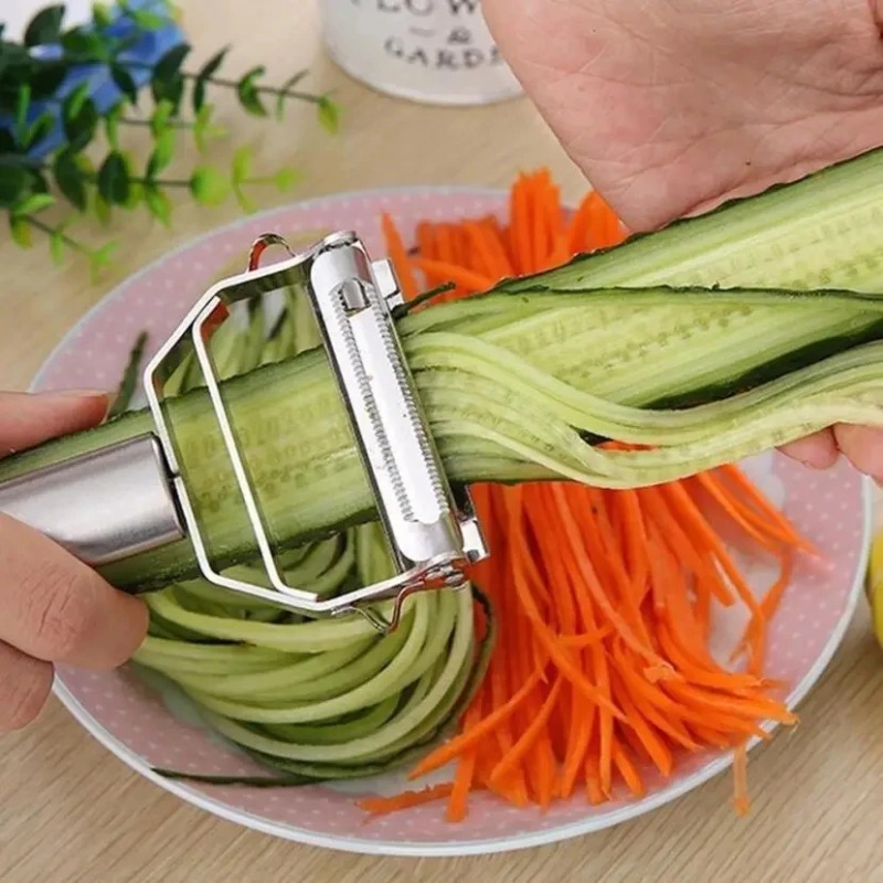 Éplucheur à julienne en acier  - Meal Prep Potatoes avis et prix