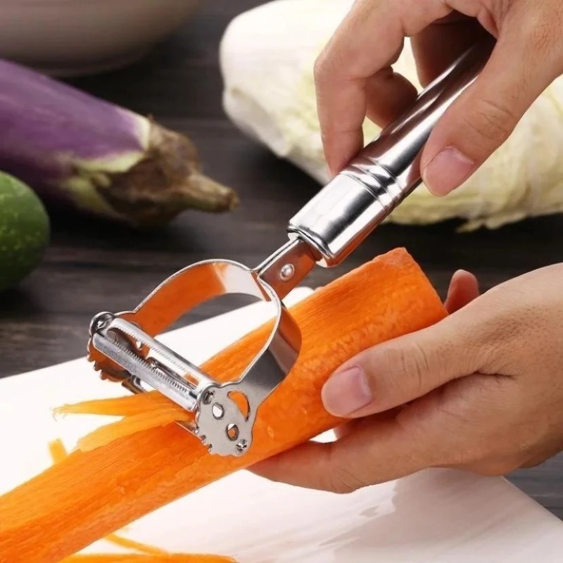 Éplucheur à julienne en acier  - Meal Prep Potatoes avis et prix